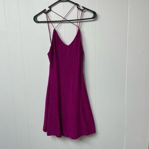 Lulus sparkle pink mini dress size small nwt